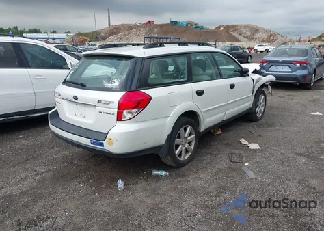 2008 Subaru Outback 2.5I from USA, damaged, VIN 4S4BP61C787367038